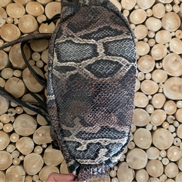 Kooba Carmine Snake print Hobo Bag. - Picture 2 of 8